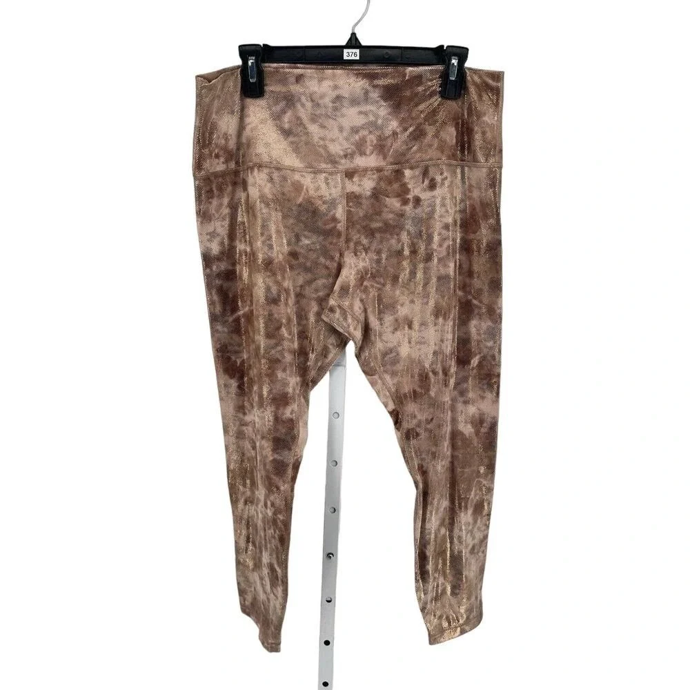 Lululemon Diamond Dye Misty Shell Cacao Diffuse Dot Align High-Rise Pant Size 16